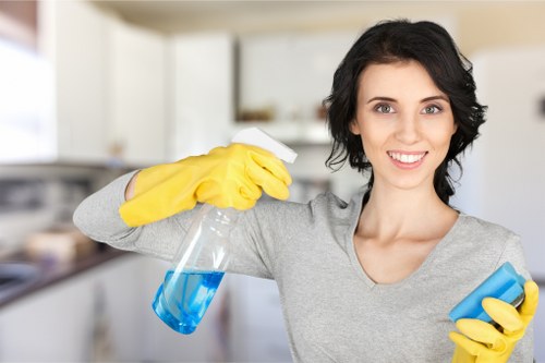 Deep cleaning treatment for high-traffic commercial carpets in Goddington