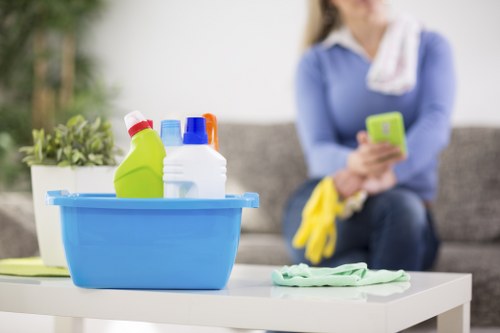 Goddington Carpet Cleaners presenting clean, refreshed carpets in a modern space