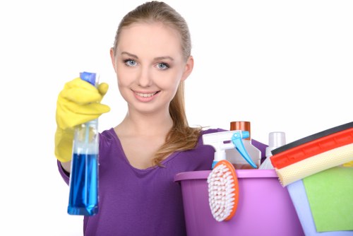 Step-by-step stain removal process for fabrics in Goddington